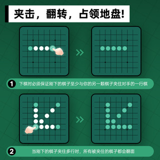 MiJia GiiKER Siêu Ngược Đen Trắng Chiến Lược Cờ Vua Khả Năng Tư Duy Nuôi Dưỡng Trẻ Em Xếp Hình Đồ Chơi Chống Chổi