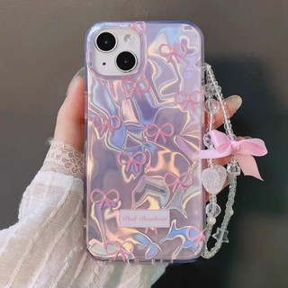 Ốp Flash Dây Xích Nơ Hello Kitty Hợp Thời Trang Cho Realme 14T 14 Pro Plus 13 12 11 8 7 Pro C73 C71 C2 C33 C20 C11 C21 C67 4G 5G Phim Hoạt Hình Cô Gái Vỏ Điện Thoại