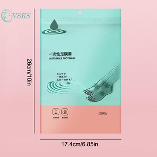 Chenlongshang 100 Chiếc Trong Suốt Dùng Một Lần Túi Chân Detox SPA Covers PE Nhựa Chân Phim Ngăn Ngừa Nhiễm Trùng Chapped Chăm Sóc Bàn Chân Dụng Cụ Làm Móng Chân EN