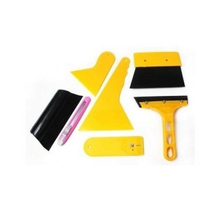Trọn Bộ 7 món dụng cụ, tấm Bộ dụng cụ dán phim, decal. Phim cách nhiệt kính ôtô