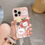 ibumpers Ốp Điện Thoại iPhone Happy Puppy Paradise Họa Tiết Cho IPhone 11 12 13 14 15 16 Pro Max Ốp Lưng Thiên Thạch Màu Kẹo Silicon Mềm Chống Sốc
