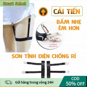 Dây Đai Giữ Áo Sơ Mi Gắn Đùi – Kẹp Sắt Chắc Chắn, Không Lo Tuột Áo