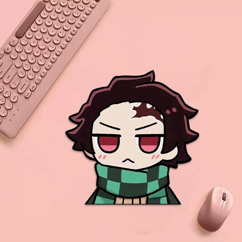 Demon Slayer / Demon Slayer Miếng Lót Chuột Nhỏ Di Động Văn Phòng Tại Nhà Chống Trơn Trượt Miếng Lót Cổ Tay Để Bàn Miếng Lót Máy Tính Chuyên Dụng Thoải Mái / mmkd