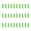 Treeling 30 gói Sức mạnh Silicone Hình chữ L Bobbers Nút chặn bánh răng câu cá