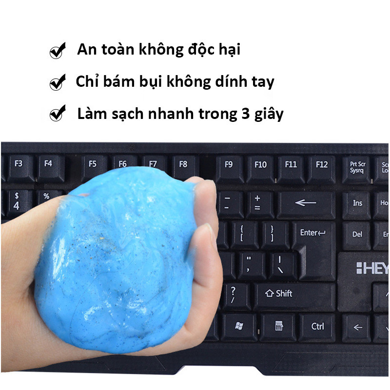 Gel Vệ Sinh Bàn Phím, Nội Thất Ô Tô Magic Cleaner Gel  - NET 160g