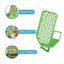 CHEESELY 6 Bộ chia tủ đông, Bộ ngăn kéo lưu trữ tủ lạnh có thể điều chỉnh tiết kiệm không gian, Bộ chia tủ lạnh kẹp nhựa đa chức năng tại nhà