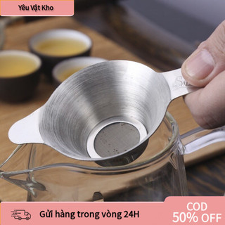 [COD] Phễu Lọc Trà Inox Tay Cầm – Lọc Trà Vụn Khi Pha, Lưới Lọc Mịn, Chống Gỉ, Bền Đẹp, Dễ Dùng, Dễ Rửa