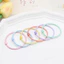 Scrunchies Màu Đàn Hồi Cho Tóc Duổi Ngựa Và Bun - Bộ 5 Chiếc Thời Trang