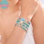 Sund 4 Cái / bộ Nhiều Màu Sắc Gốm Cá Quyến Rũ Vòng Tay Handmade Đàn Hồi Xếp Chồng Gạo Đính Hạt Vòng Tay Bãi Biển Mùa Hè Tình Bạn Tặng VN