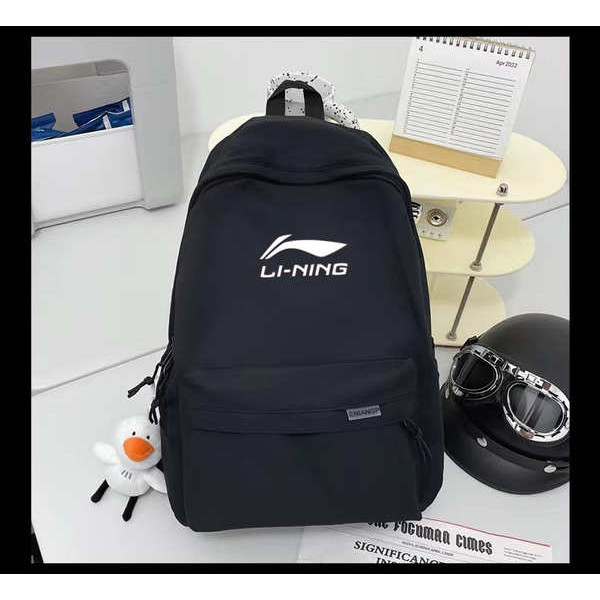 🔥 Đơn giản và phong cách 🔥 công suất lớn 2025 phong cách mới học sinh trung học cơ sở schoolbag Nam học sinh trung học schoolbag có hàng sẵn du lịch ✫Li Ning Ba Lô Nam Dung Tích Lớn Học Sinh Trung Học Cao Cấp Schoolbag Nữ Du Lịch Ngoài Trời Thể Thao Ba