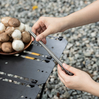 Boundless Voyage Titan BBQ Bếp Lưỡi Siêu Nhẹ Chịu Nhiệt & Chống Rỉ Sét Nướng Phục Vụ Lưỡi Có Vòng Giữ