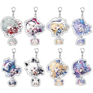 GC9 Sóng Gió Dính Acrylic Móc Khóa Cartethysia Mặt Dây Chuyền Cantarella Phụ Kiện Anime Ngoại Vi CG9