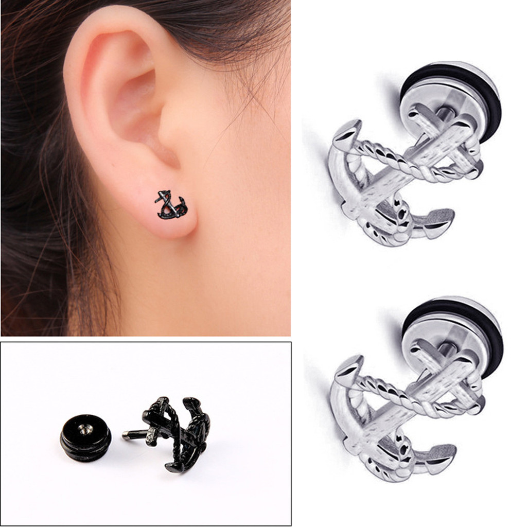 Bông Tai Neo Thép Không Gỉ Cổ Điển, Phong Cách Hip Hop bền màu