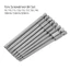 BORAGETE 8 CÁI Đầu lục giác Allen Bộ mũi khoan cờ lê, Bộ mũi tuốc nơ vít Torx T8-T40 100mm 150mm 200mm, Phụ kiện phần cứng Bộ phận dụng cụ điện bit 1 / 4 Inch Sử dụng chuyên nghiệp