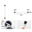 Bàn chải làm sạch máy pha cà phê MONOSTYLE, Bộ bàn chải cà phê Nylon tay cầm bằng gỗ, Phụ kiện Barista​​ Bàn chải cà phê khuỷu tay bền bằng nhựa ​​Chăm sóc máy Espresso​​