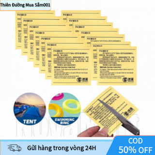 Set Miếng Vá Đồ Chơi Bơm Hơi, Phao, Bể Bơi – Keo Tự Dính PVC Chất Lượng Cao