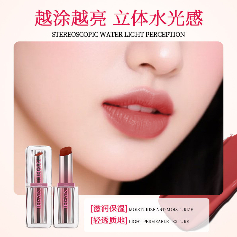 ✨Dew Macaron Series Thay Đổi Nhiệt Độ Son Môi Matte Velvet Không Phai Màu Làm Trắng Da Son Môi Dưỡng Ẩm 25.8.7