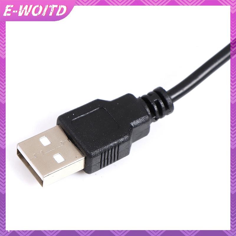E-woitd DC 5V USB Vòng bi không chổi than Fen Máy tính PC Quạt làm mát im lặng Rất nhiều HNVN