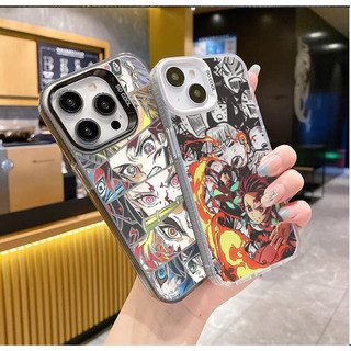 Ốp Điện Thoại Cho Redmi A5 A3 A2 A1 Note 12 11 10 8 Plus Pro MAX 10S 12S POCO C61 Anime Demon Slayer Cool Hard Matte Laser IMD