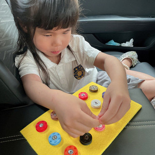 Montessori Giáo Dục Sớm Đồ Chơi Giáo Dục Mẫu Giáo Nút Phù Hợp Với Hành Động Tinh Tế Huấn Luyện Màu Sắc Nhận Thức Trò Chơi Sessel