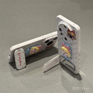 Chân đế khóc ba chiều chấm bi Thích hợp cho vỏ điện thoại iPhone16 P8070viv15