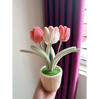 CUỘN KEO SÁP CUỐN THÂN KẼM NHUNG LÀM HOA HANDMADE TRANG TRÍ MÀU XANH MINT AGFASHION (HỎA TỐC HCM)