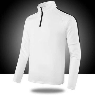 Sports Suit Men's Autumn Outdoor Running Loose Quick-Drying Half Zipper Sports Student Track and Field Training Wear Long Sleeve Trousers zLka