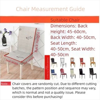 Vỏ bọc ghế chống nước HOMEHAVEN, Vỏ bọc ghế ăn Jacquard co giãn lưng cao, Vỏ bọc mềm co giãn Spandex Jacquard Ghế khách sạn