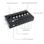 Bộ trộn dòng âm thanh nổi siêu thấp 6 kênh Bộ trộn âm thanh chuyên nghiệp Bộ nguồn DC5V Hoạt động dễ dàng Bộ trộn âm thanh