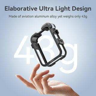 Dành Cho DJI OSMO 360 Phát Hành Nhanh Kim Loại Thỏ Lồng DJI Khung Bảo Vệ Toàn Cảnh Phụ Kiện Camera Thể Thao