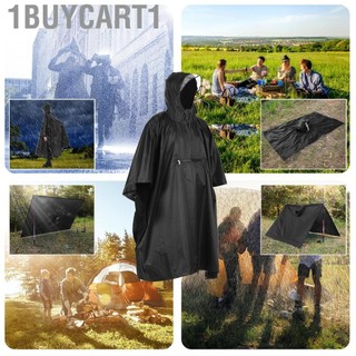 1buycart1 LIXADA HOODED Rain Poncho Waterproof Raincoat Jack