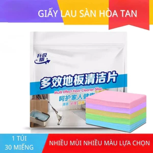 COZII Giấy lau sàn tẩy rửa sàn nhà có 5 mùi hương ( 30 miếng/gói)