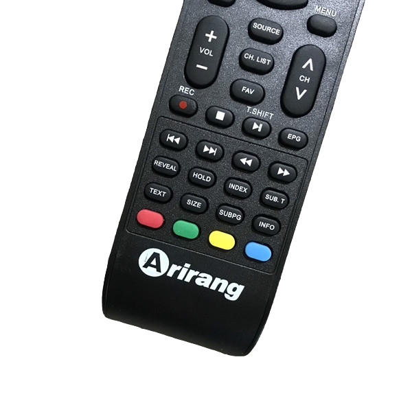 tay điều Khiển remote từ xa tivi Arirang Chính hãng-kèm pin-tay đầu bấm tivi Ariang chính hãng