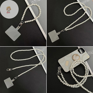Twe Điện Thoại Di Động Dây Đeo Ngang Vòng Cổ Dây Ngọc Trai Chống Mất Sling VN