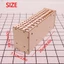 Giá đỡ bàn chải sơn JUNYUE88US, khung gỗ Giá cọ màu nước gia đình, Chủ nghĩa tối giản có thể tháo rời 67 lỗ Tiết kiệm không gian Bàn sắp xếp Bàn chải sơn