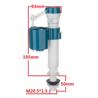 Cụm Van Cấp Nước Cho Bồn Cầu Cao Cấp, cấp nước nhanh, điều chỉnh được chiều cao