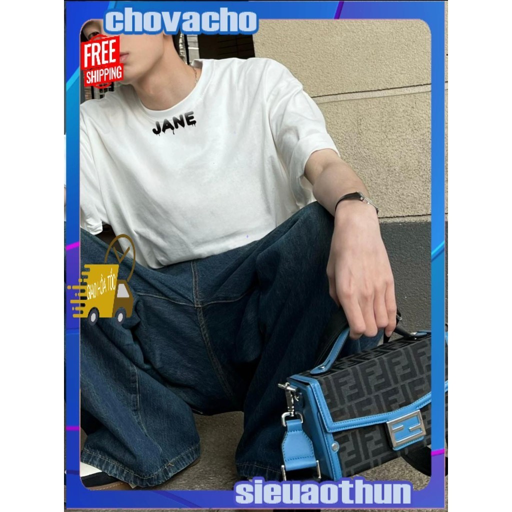 Áo thun Stee Cổ tròn JANE Localbrand ICVCVNI Unisex