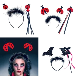 Yoo Đa Năng Phong Cách Dây Tóc Halloween Mũ Đội Đầu Cô Gái Sân Khấu Mũ