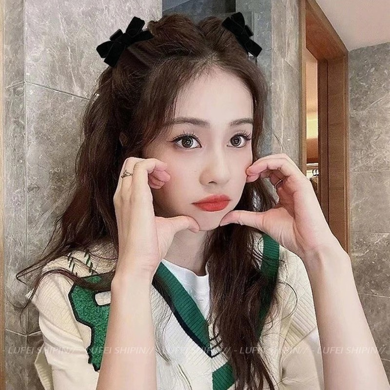 2 Cái / bộ Kẹp Tóc Nơ Nhỏ Hàn Quốc Đơn Giản Kẹp Tóc Cô Gái