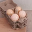 DELMER 10 Cái Thùng Trứng Bột Giấy, Khay Trứng Gà Có Thể Xếp Chồng 4 Lưới, Hộp Đựng Trứng Tiết Kiệm Không Gian Thực Tế Nhà Hàng