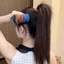 Set 5 Dây Buộc Tóc Dây Cao Su Đuôi Ngựa Cao Đàn Hồi Cao Dày Đơn Giản Thời Trang Hàn Quốc - Phụ Kiện Tóc