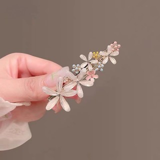 MAUROPOLI [Hàng có sẵn] Kẹp tóc hoa tráng men siêu cute, phù hợp mũ nón nữ