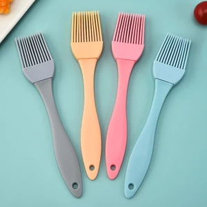 Chổi quét dầu, quét gia vị bằng silicon chịu nhiệt an toàn 17x3.2cm