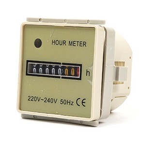 Cc Đồng hồ đếm giờ Bộ đếm giờ 220V-240V 50Hz Đồng hồ đếm giờ hoạt động cho Industr
