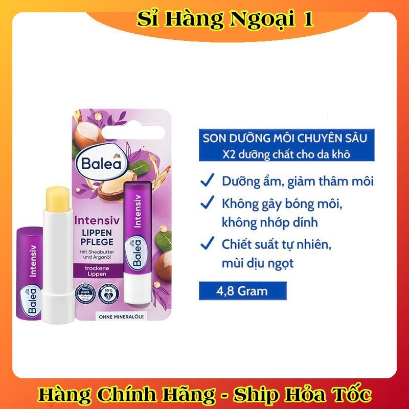 [Hàng nội địa Đức] Son dưỡng môi Balea Đức giúp môi mềm mịn, đỡ khô nứt nẻ