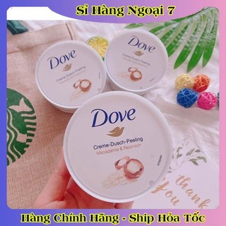 Tẩy tế bào chết, tẩy da chết body DOVE và dưỡng thể body nội địa Đức, Đủ Bill và Review .