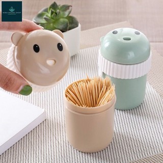 'Hộp Đựng Tăm Xỉa Răng Mèo Dễ Thương Siêu Cute'