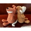 YOLOGO Cười Răng Lớn Đồ Chơi Sang Trọng, Búp Bê Thú Nhồi Bông Mềm 30CM, Ngộ nghĩnh Nơ Khủng Long Cá Sấu Thỏ Cá Mập Sáng Tạo Đồ Chơi Trẻ Em