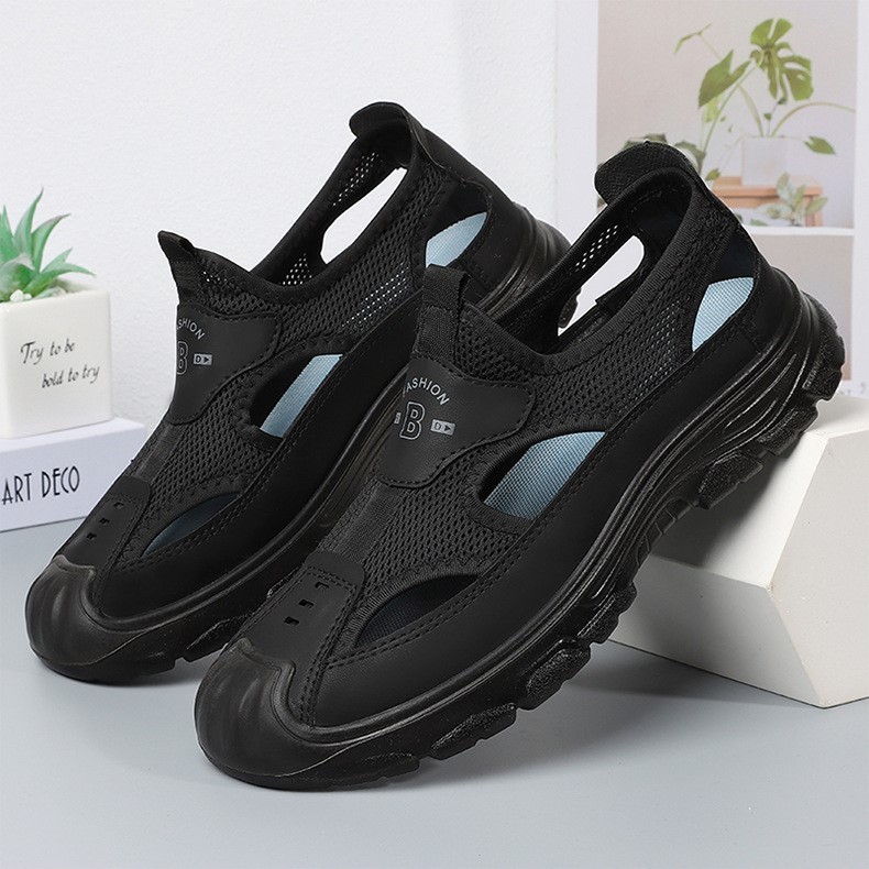 Giày Sandal Nam Phẳng Thoáng Khí Dễ Chịu