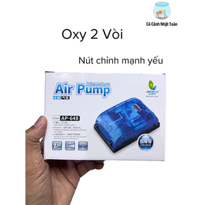 Máy Sủi Oxy 2 Vòi Ap648 Jeneca Chạy Êm, Tiết Kiệm Điện